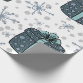 Weihnachtsgeschenk Geschenkpapier (Ecke)