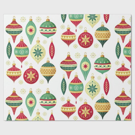 Weihnachtsgeschenk Geschenkpapier (Flach)