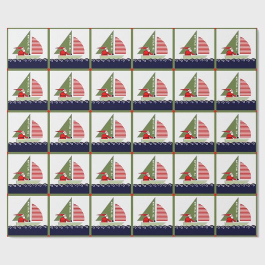 Weihnachtsgeschenk Geschenkpapier (Flach)