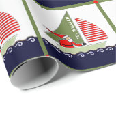 Weihnachtsgeschenk Geschenkpapier (Rolleneckpunkt)