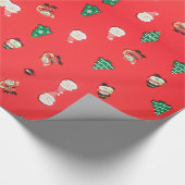 Weihnachtsgeschenk Geschenkpapier (Ecke)