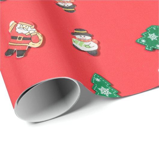 Weihnachtsgeschenk Geschenkpapier (Rolleneckpunkt)