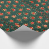 Weihnachtsgeschenk Geschenkpapier (Ecke)