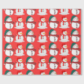 Weihnachtsgeschenk Geschenkpapier (Flach)