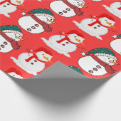 Weihnachtsgeschenk Geschenkpapier (Ecke)