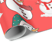 Weihnachtsgeschenk Geschenkpapier (Rolleneckpunkt)