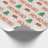 Weihnachtsgeschenk Geschenkpapier (Ecke)