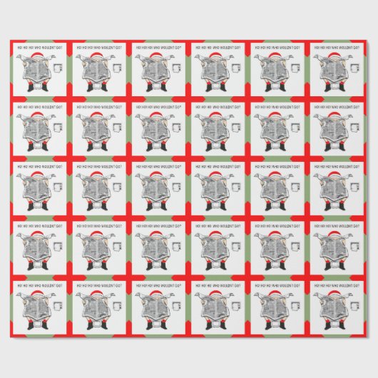 Weihnachtsgeschenk Geschenkpapier (Flach)