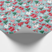 Weihnachtsgeschenk Geschenkpapier (Ecke)