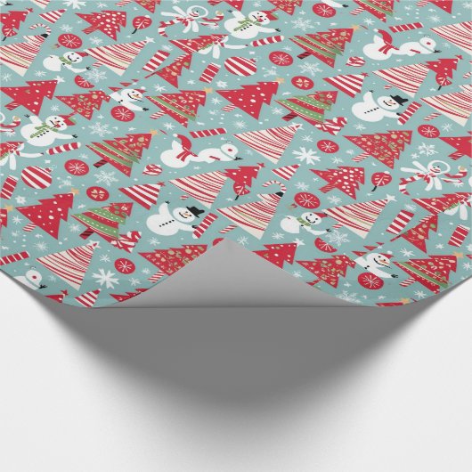 Weihnachtsgeschenk Geschenkpapier (Ecke)