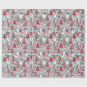 Weihnachtsgeschenk Geschenkpapier (Flach)