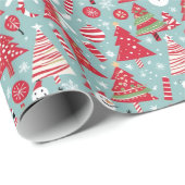 Weihnachtsgeschenk Geschenkpapier (Rolleneckpunkt)