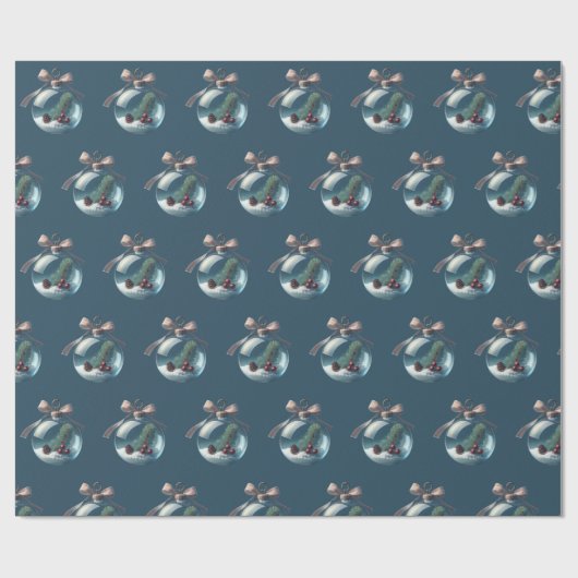 Weihnachtsgeschenk Geschenkpapier (Flach)