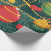 Weihnachtsgeschenk Geschenkpapier (Ecke)