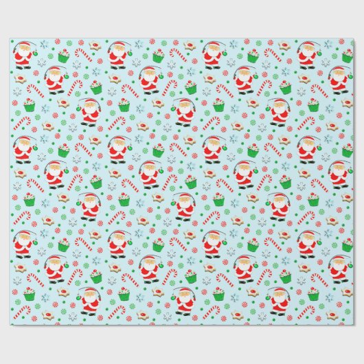 Weihnachtsgeschenk Geschenkpapier (Flach)