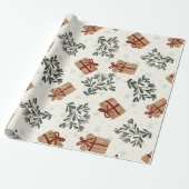 Weihnachtsgeschenk Geschenkpapier (Ungerollt)