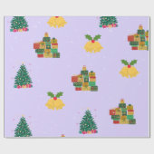 Weihnachtsgeschenk Geschenkpapier (Flach)