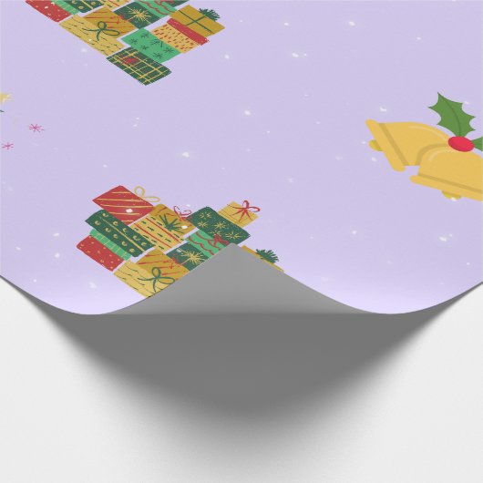 Weihnachtsgeschenk Geschenkpapier (Ecke)