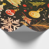 Weihnachtsgeschenk Geschenkpapier (Ecke)