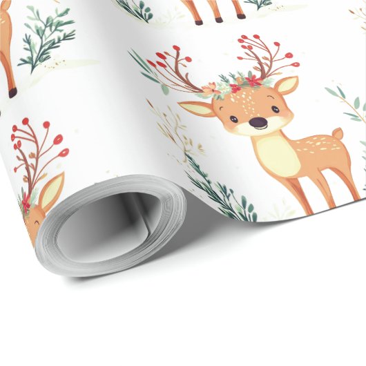 Weihnachtsgeschenk Geschenkpapier (Rolleneckpunkt)