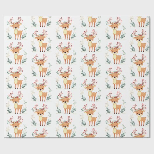 Weihnachtsgeschenk Geschenkpapier (Flach)