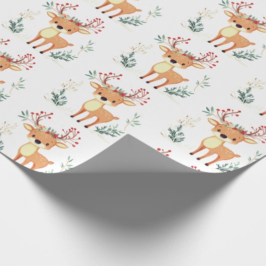 Weihnachtsgeschenk Geschenkpapier (Ecke)