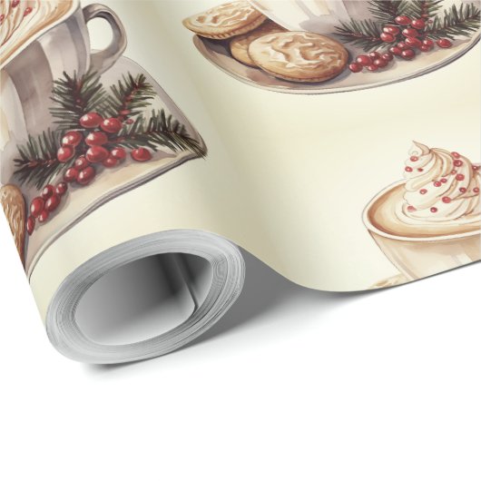 Weihnachtsgeschenk Geschenkpapier (Rolleneckpunkt)