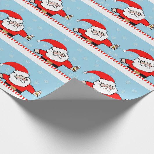 Weihnachtsgeschenk Geschenkpapier (Ecke)