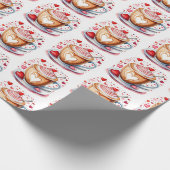 Weihnachtsgeschenk Geschenkpapier (Ecke)