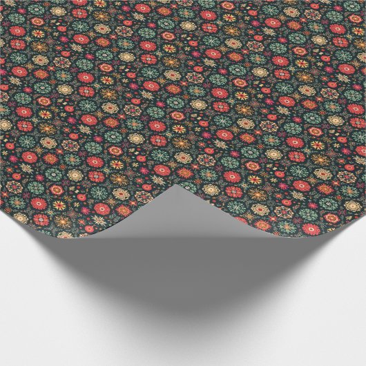 Weihnachtsgeschenk Geschenkpapier (Ecke)