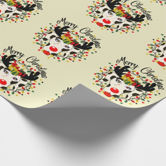 Weihnachtsgeschenk Geschenkpapier (Ecke)