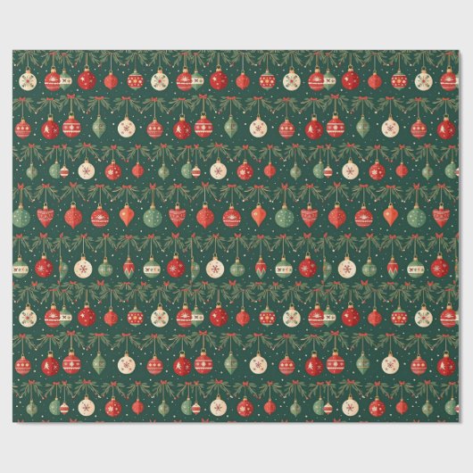 Weihnachtsgeschenk Geschenkpapier (Flach)