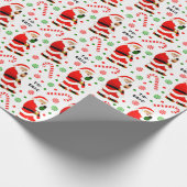 Weihnachtsgeschenk Geschenkpapier (Ecke)