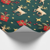 Weihnachtsgeschenk Geschenkpapier (Ecke)
