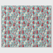 Weihnachtsgeschenk Geschenkpapier (Flach)