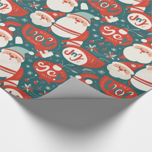 Weihnachtsgeschenk Geschenkpapier (Ecke)