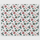 Weihnachtsgeschenk Geschenkpapier (Flach)