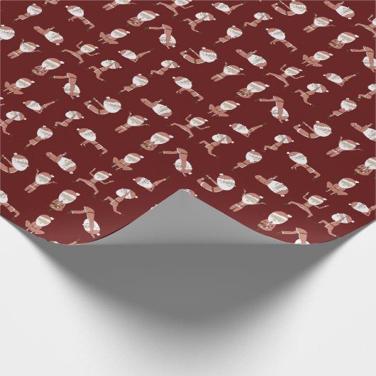 Weihnachtsgeschenk Geschenkpapier (Ecke)