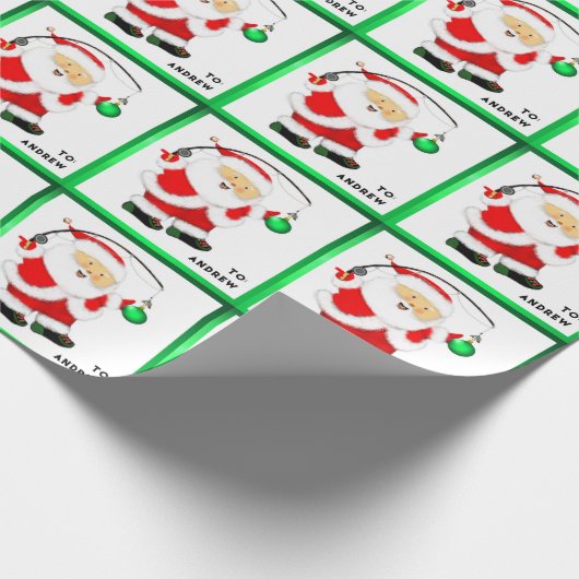 Weihnachtsgeschenk Geschenkpapier (Ecke)