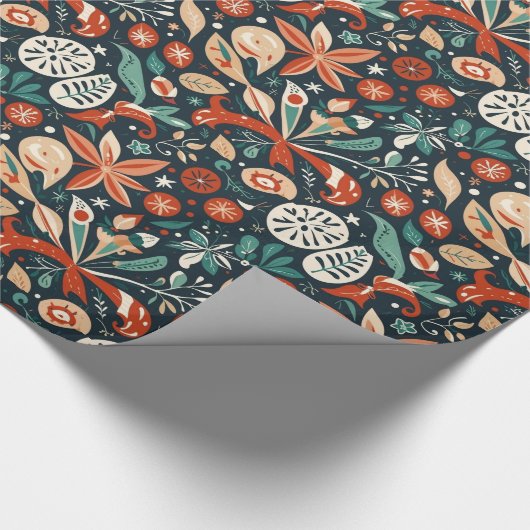 Weihnachtsgeschenk Geschenkpapier (Ecke)