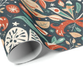 Weihnachtsgeschenk Geschenkpapier (Rolleneckpunkt)