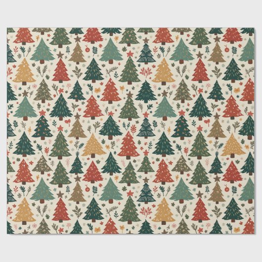 Weihnachtsgeschenk Geschenkpapier (Flach)