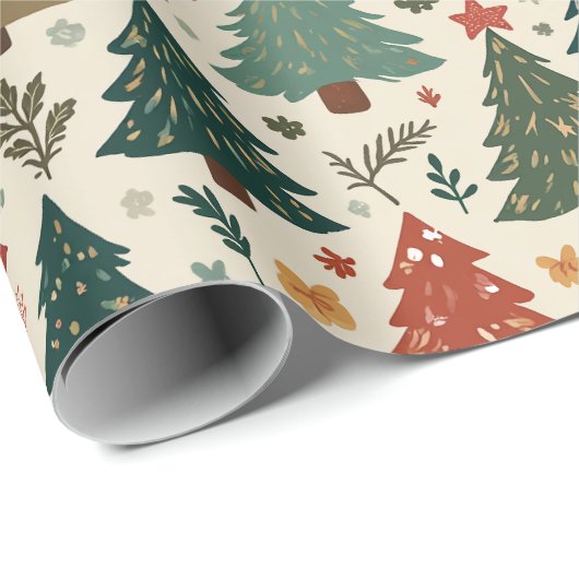 Weihnachtsgeschenk Geschenkpapier (Rolleneckpunkt)