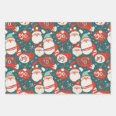 Weihnachtsgeschenk Geschenkpapier Set (Vorderseite 3)