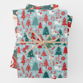 Weihnachtsgeschenk Geschenkpapier Set (Beispiel)