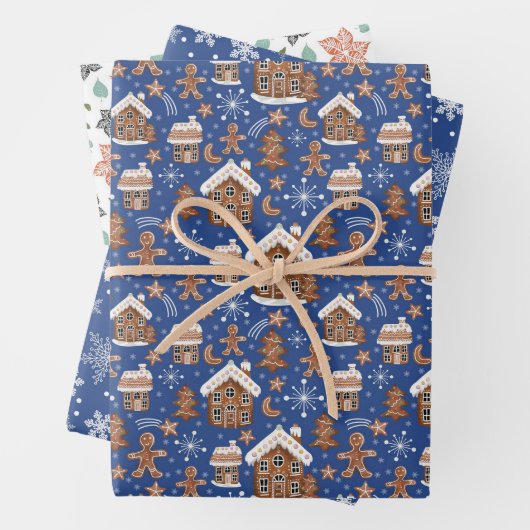 Weihnachtsgeschenk Geschenkpapier Set (Beispiel)