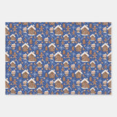 Weihnachtsgeschenk Geschenkpapier Set (Vorderseite)