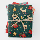 Weihnachtsgeschenk Geschenkpapier Set (Beispiel)