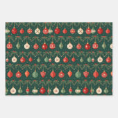 Weihnachtsgeschenk Geschenkpapier Set (Vorderseite 3)