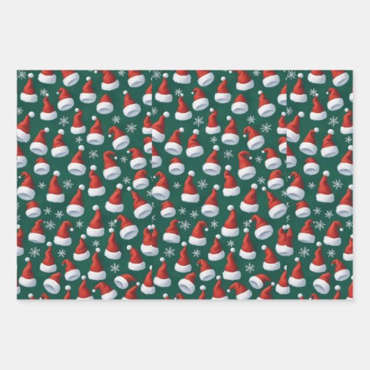 Weihnachtsgeschenk Geschenkpapier Set (Vorderseite 2)